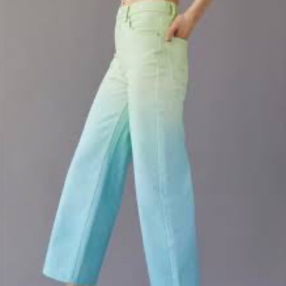 Gradient Wide-Leg Pants - Picture 3 of 3